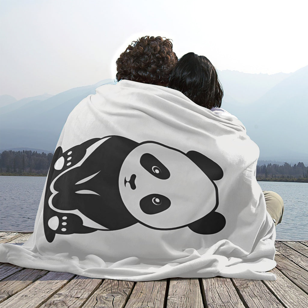 Single-Side Printing Flannel Blanket